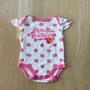 Clemson Cutie Onesie